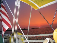 OceanCityNJ sunset 081404