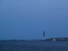 sunset on Barnagut Lighthouse 081004
